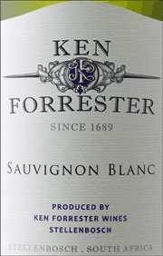 Ken Forrester 2011 Sauvignon Blanc
