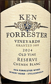 Ken Forrester 2024 Old Vine Reserve Chenin Blanc