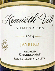 Ken Volk 2014 Jaybird Chardonnay