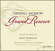 Kendall Jackson 2007 Grand Reserve Merlot