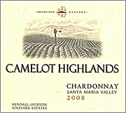 Kendall Jackson 2008 Camelot Chardonnay