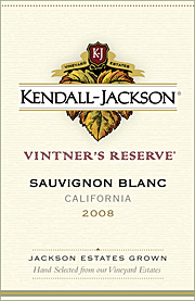 Kendall Jackson 2008 Vintners Reserve Sauvignon Blanc