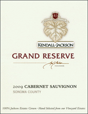 Kendall Jackson 2009 Grand Reserve Cabernet