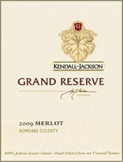 Kendall Jackson 2009 Grand Reserve Merlot