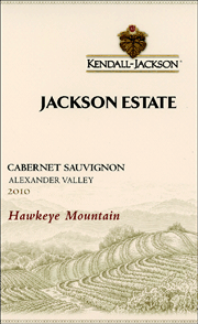 Kendall Jackson 2010 Hawkeye Mountain Cabernet Sauvignon