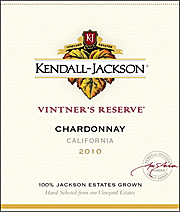 Kendall Jackson 2010 Vintners Reserve Chardonnay