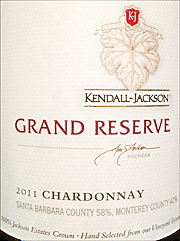 Kendall Jackson 2011 Grand Reserve Chardonnay