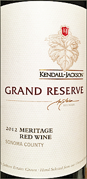 Kendall Jackson 2012 Grand Reserve Meritage