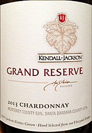 Kendall Jackson 2013 Grand Reserve Chardonnay