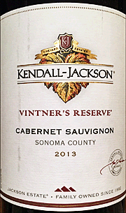 Kendall Jackson 2013 Vintner's Reserve Cabernet Sauvignon