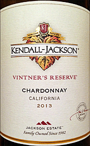 Kendall Jackson 2013 Vintner's Reserve Chardonnay