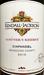 Kendall Jackson 2013 Vintner's Reserve Zinfandel