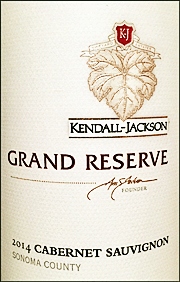 Kendall Jackson 2014 Grand Reserve Cabernet Sauvignon