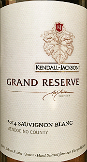 Kendall Jackson 2014 Grand Reserve Sauvignon Blanc