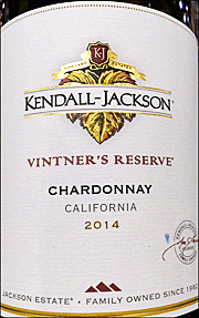 Kendall Jackson 2014 Vintners Reserve Chardonnay