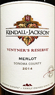 Kendall Jackson 2014 Vintner's Reserve Merlot