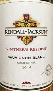 Kendall Jackson 2014 Vintner's Reserve Sauvignon Blanc