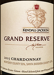 Kendall Jackson 2015 Grand Reserve Chardonnay