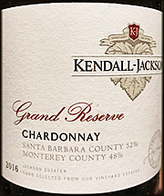Kendall Jackson 2016 Grand Reserve Chardonnay