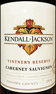 Kendall Jackson 2016 Vintner's Reserve Cabernet Sauvignon