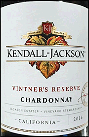 Kendall Jackson 2016 Vintners Reserve Chardonnay