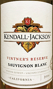 Kendall Jackson 2016 Vintner's Reserve Sauvignon Blanc