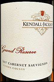 Kendall Jackson 2017 Grand Reserve Cabernet Sauvignon