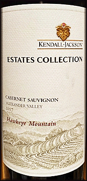 Kendall Jackson 2017 Hawkeye Mountain Cabernet Sauvignon 