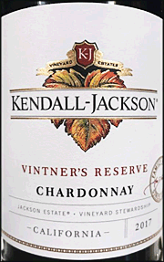 Kendall Jackson 2017 Vintners Reserve Chardonnay