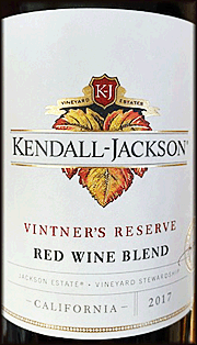 Kendall Jackson 2017 Vintner's Reserve Red Wine