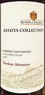 Kendall Jackson 2018 Jackson Estate Hawkeye Mountain Cabernet Sauvignon