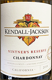 Kendall Jackson 2018 Vintners Reserve Chardonnay