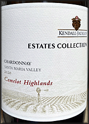 Kendall Jackson 2020 Camelot Highlands Chardonnay