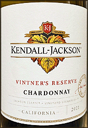 Kendall Jackson 2021 Vintners Reserve Chardonnay