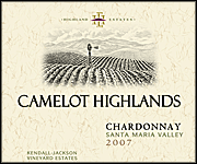 Kendall Jackson 2007 Camelot Highlands Chardonnay