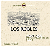 Kendall Jackson 2007 Los Robles Pinot Noir