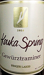Keuka Spring 2014 Gewurtztraminer