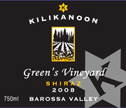 Kilikanoon 2008 Green Vineyard Shiraz
