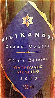 Kilikanoon 2010 Mort's Reserve Watervale Riesling