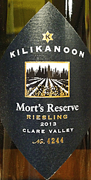 Kilikanoon 2013 Mort's Reserve Riesling