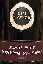 Kim Crawford 2014 South Island Pinot Noir