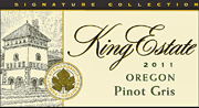 King Estate 2011 Signature Collection Pinot Gris