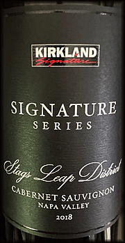 Kirkland 2018 Signature Series Stags Leap District Cabernet Sauvignon