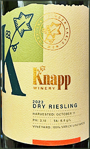 Knapp 2023 Dry Riesling