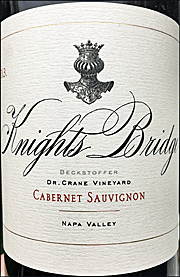 Knights Bridge 2013 Dr Crane Cabernet Sauvignon