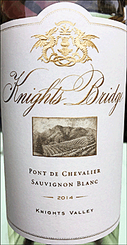 Knights Bridge 2014 Pont de Chevalier Sauvignon Blanc