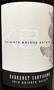 Knights Bridge 2018 KB Estate Cabernet Sauvignon