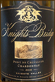 Knights Bridge 2018 Pont de Chevalier Chardonnay