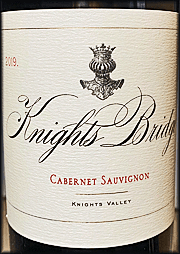 Knights Bridge 2019 Knights Valley Cabernet Sauvignon