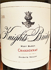 Knights Bridge 2019 West Block Chardonnay